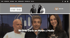 Desktop Screenshot of metroymedio.metro951.com